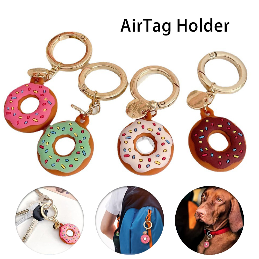 Dog Muzzle Silicone - Support AirTag - Étui en forme