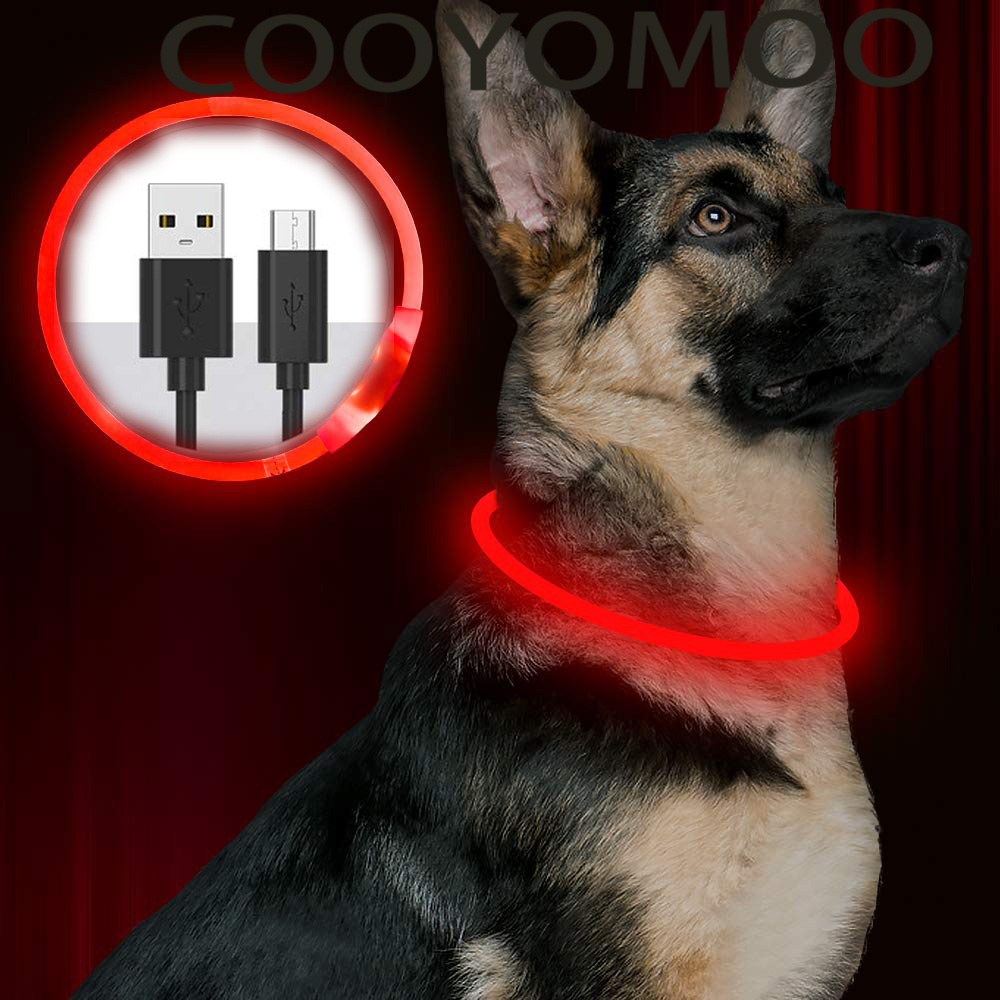 Dog Muzzle Silicone - Collier pour chien LED en Silicone,