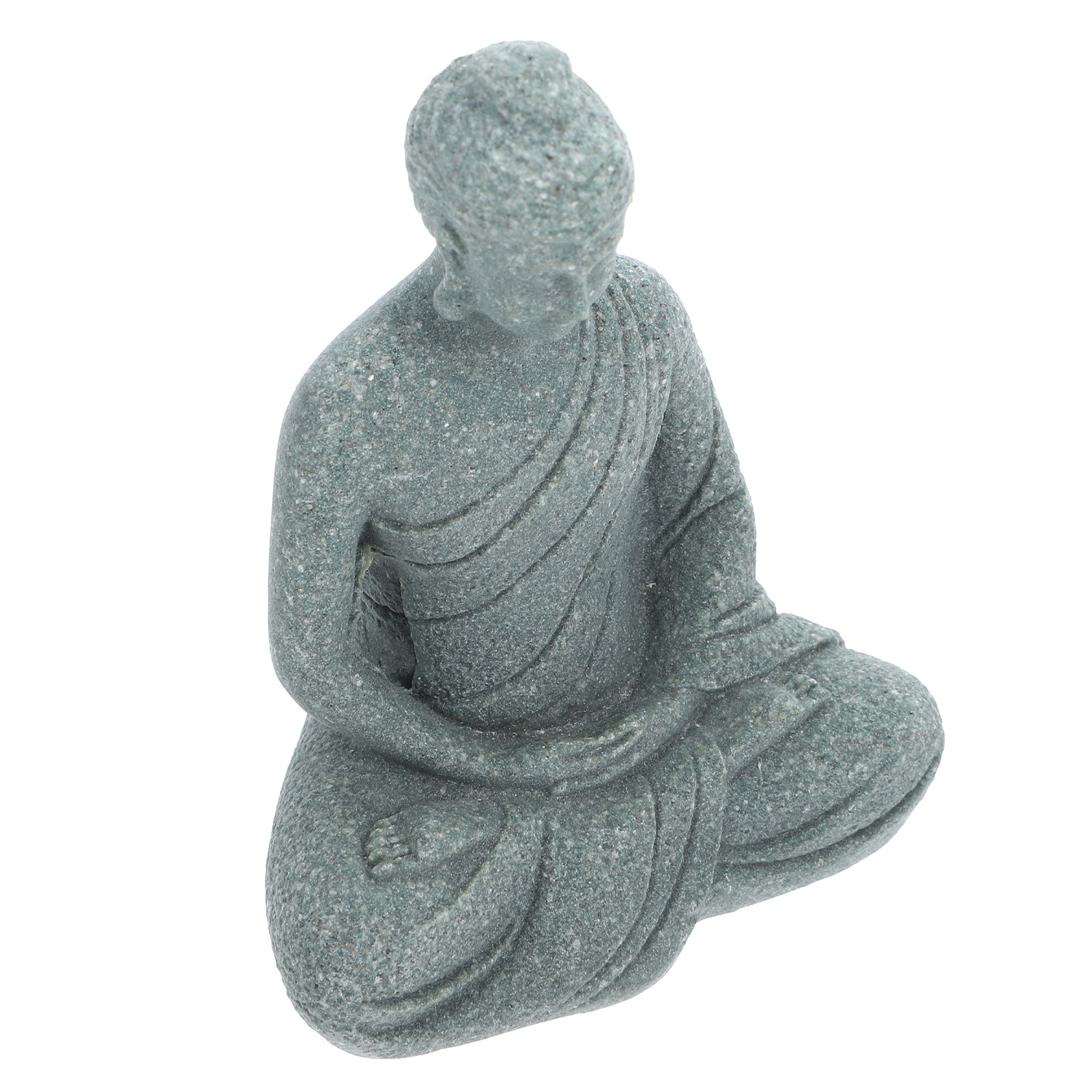 Aquarium Fish Tank - Mini Statue de Bouddha en Résine
