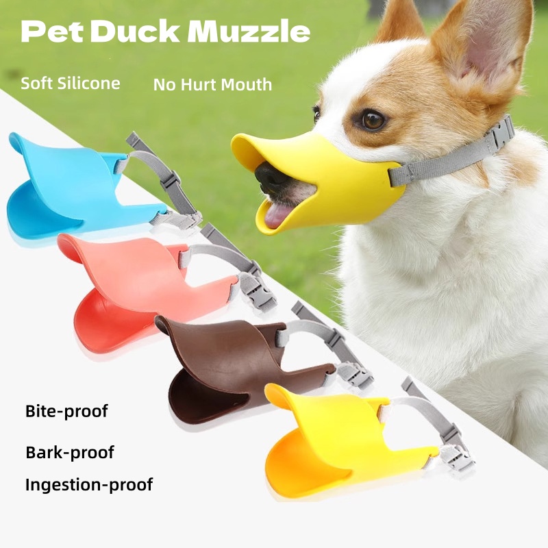 Dog Muzzle Silicone - Muselière pour chien en forme de
