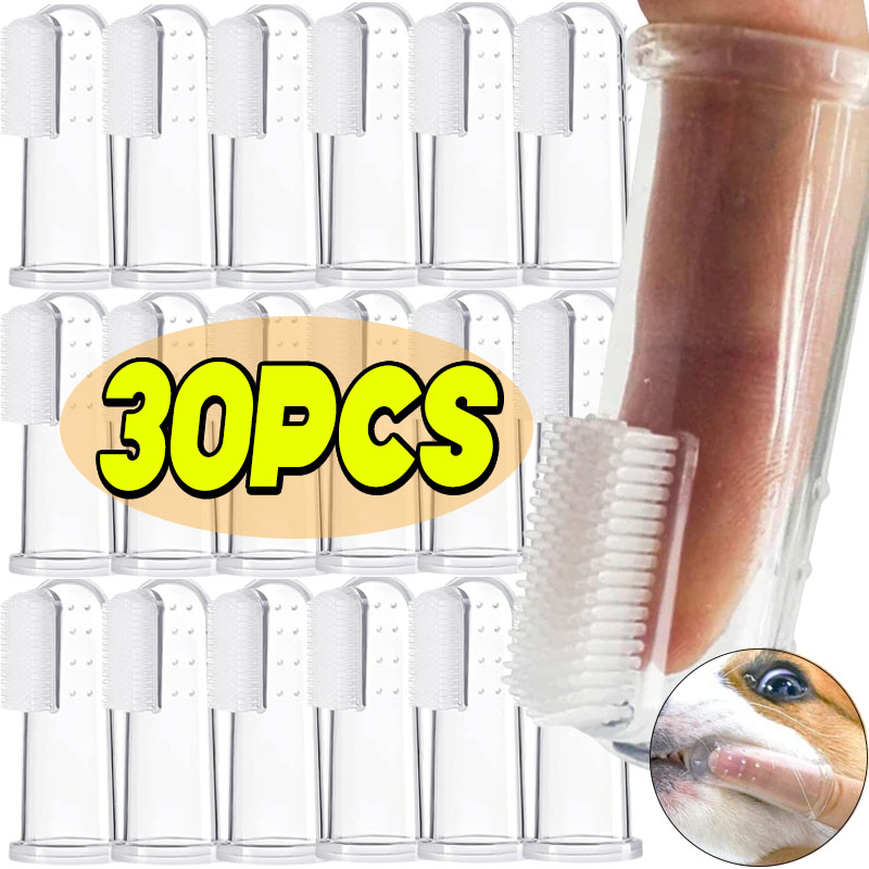 Dog Muzzle Silicone - Brosse à dents Super douce pour