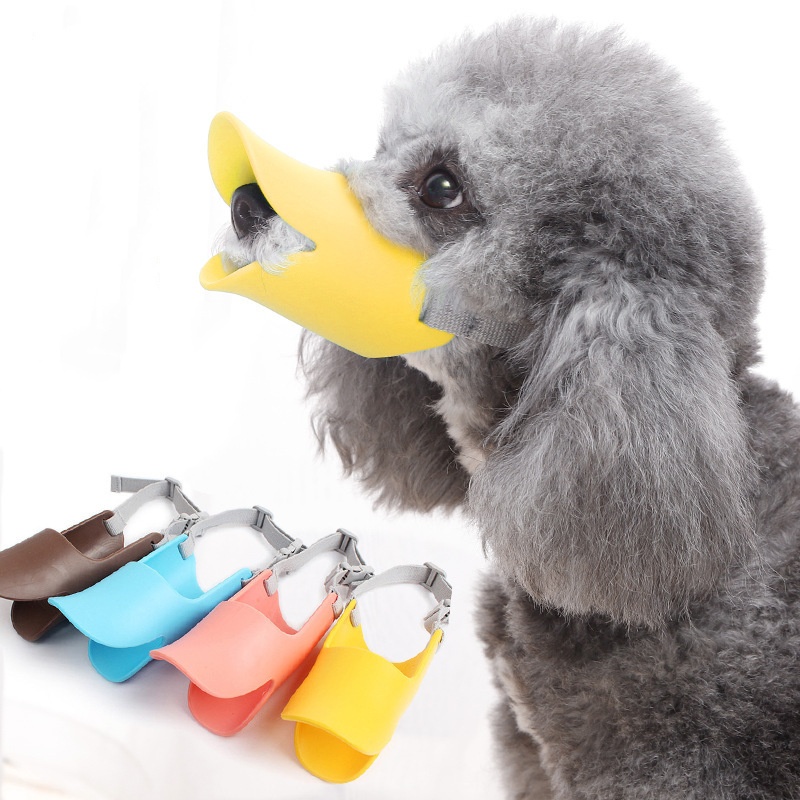 Dog Muzzle Silicone - Nouveau muselière réglable en silicone pour