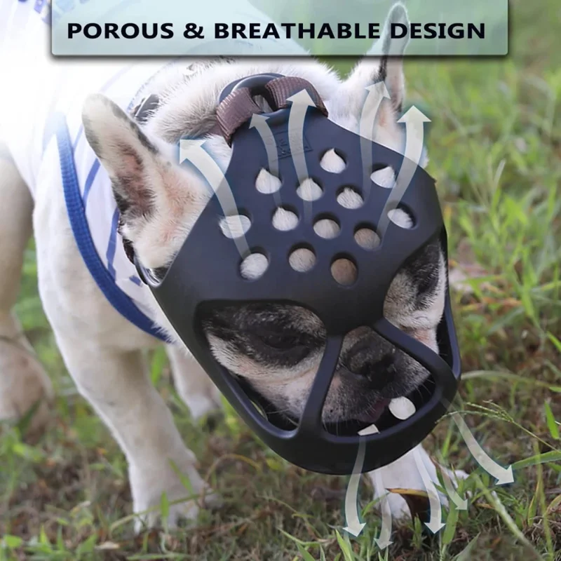 Muselière pour chien à museau  - Dog Muzzle Silicone avis et prix