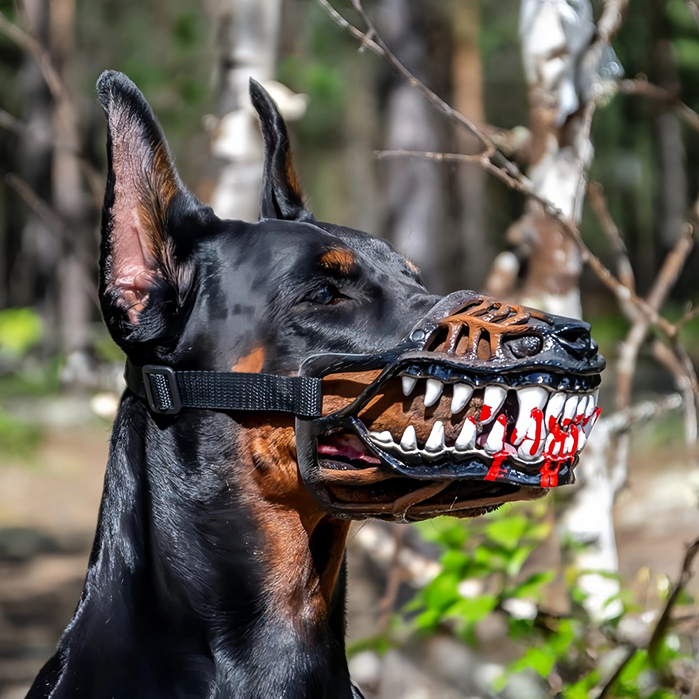 Muselière de chien réaliste en - Dog Muzzle Silicone avis et prix
