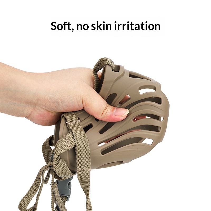 Muselière pour chien anti-aboi - Dog Muzzle Silicone avis et prix
