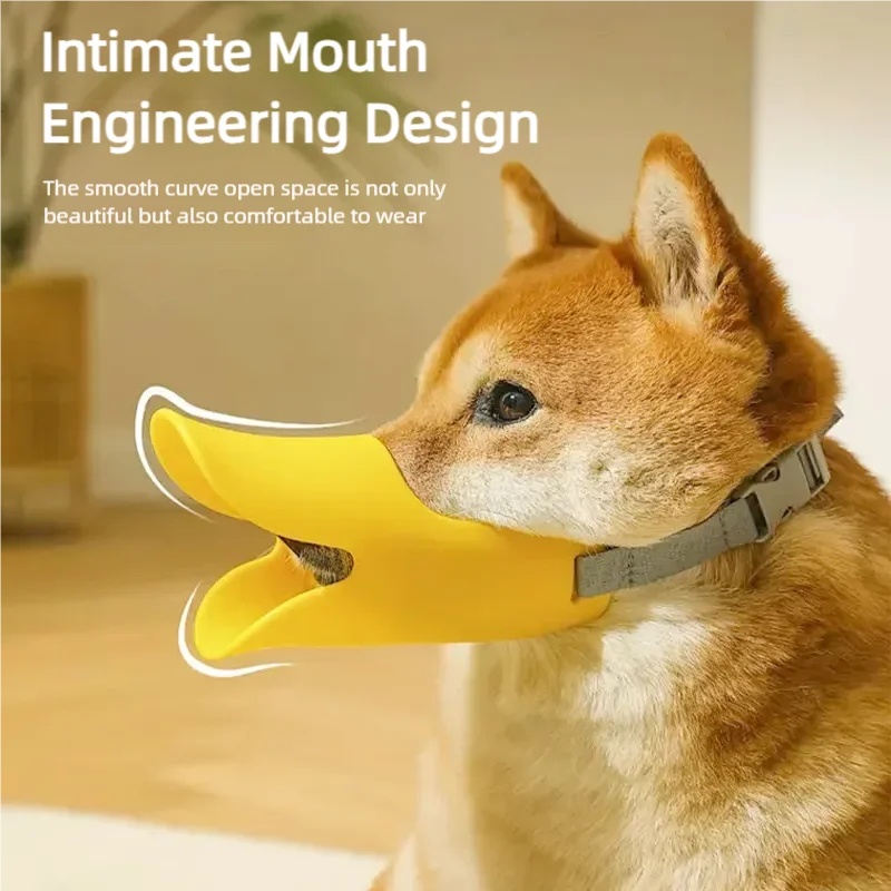Muselière pour chien en forme  - Dog Muzzle Silicone avis et prix