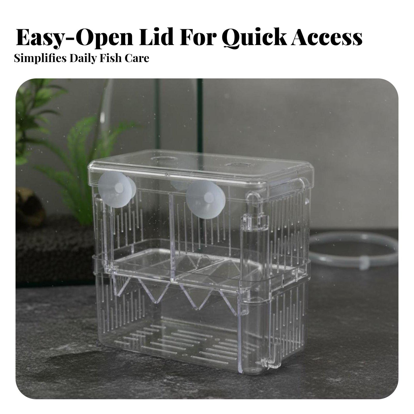 Bac d'élevage double couche po - Aquarium Fish Tank avis et prix