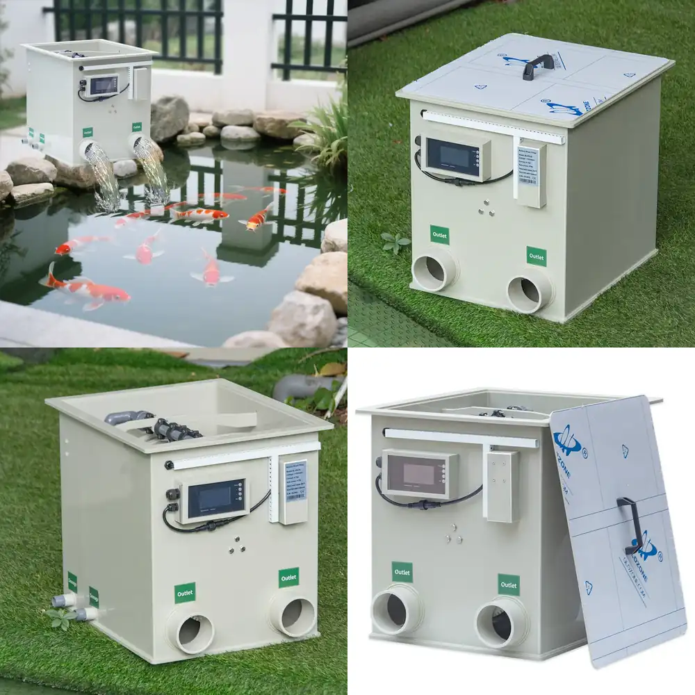 Filtre à tambour rotatif Qihan - Aquarium Fish Tank avis et prix