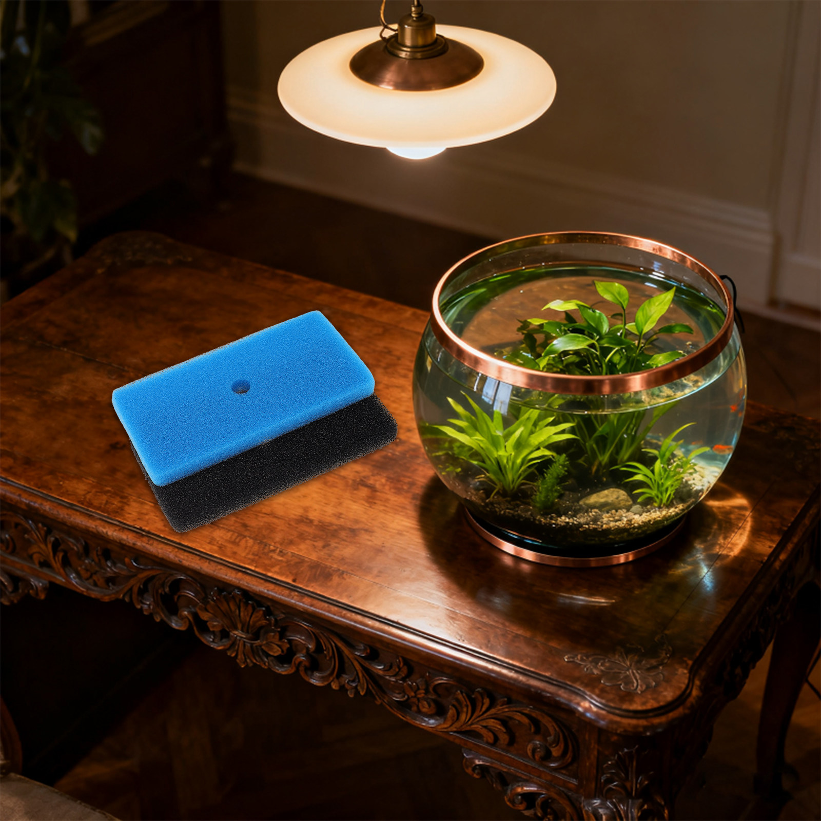 2 pièces de tampons filtrants  - Aquarium Fish Tank avis et prix