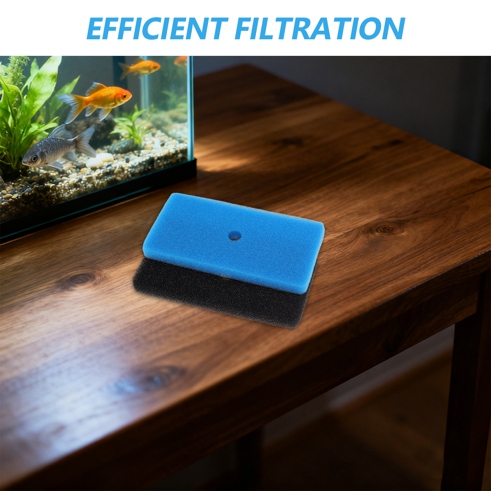 2 pièces de tampons filtrants  - Aquarium Fish Tank avis et prix