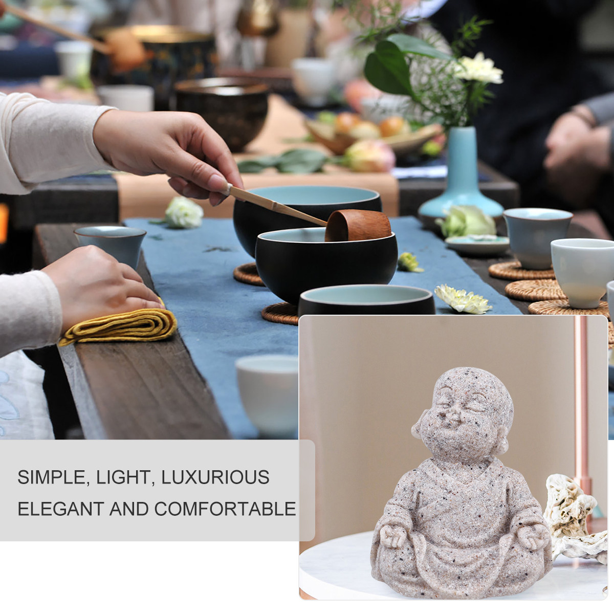 1 pièce de statue de Bouddha M - Aquarium Fish Tank avis et prix